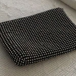 Crystal evening soft clutch